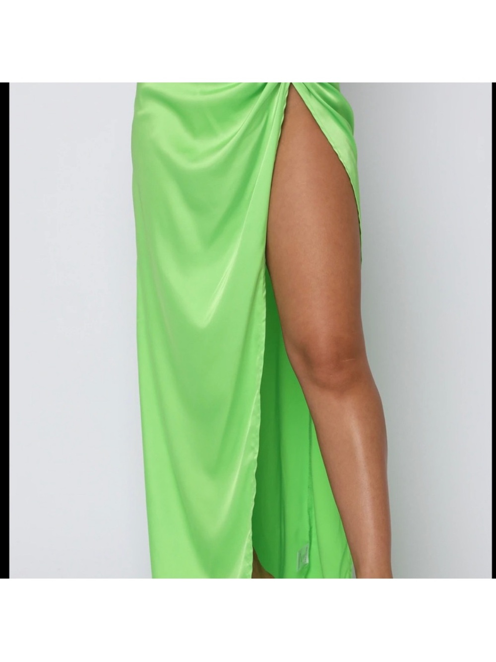NWT white fox perfect vibe maxi skirt M